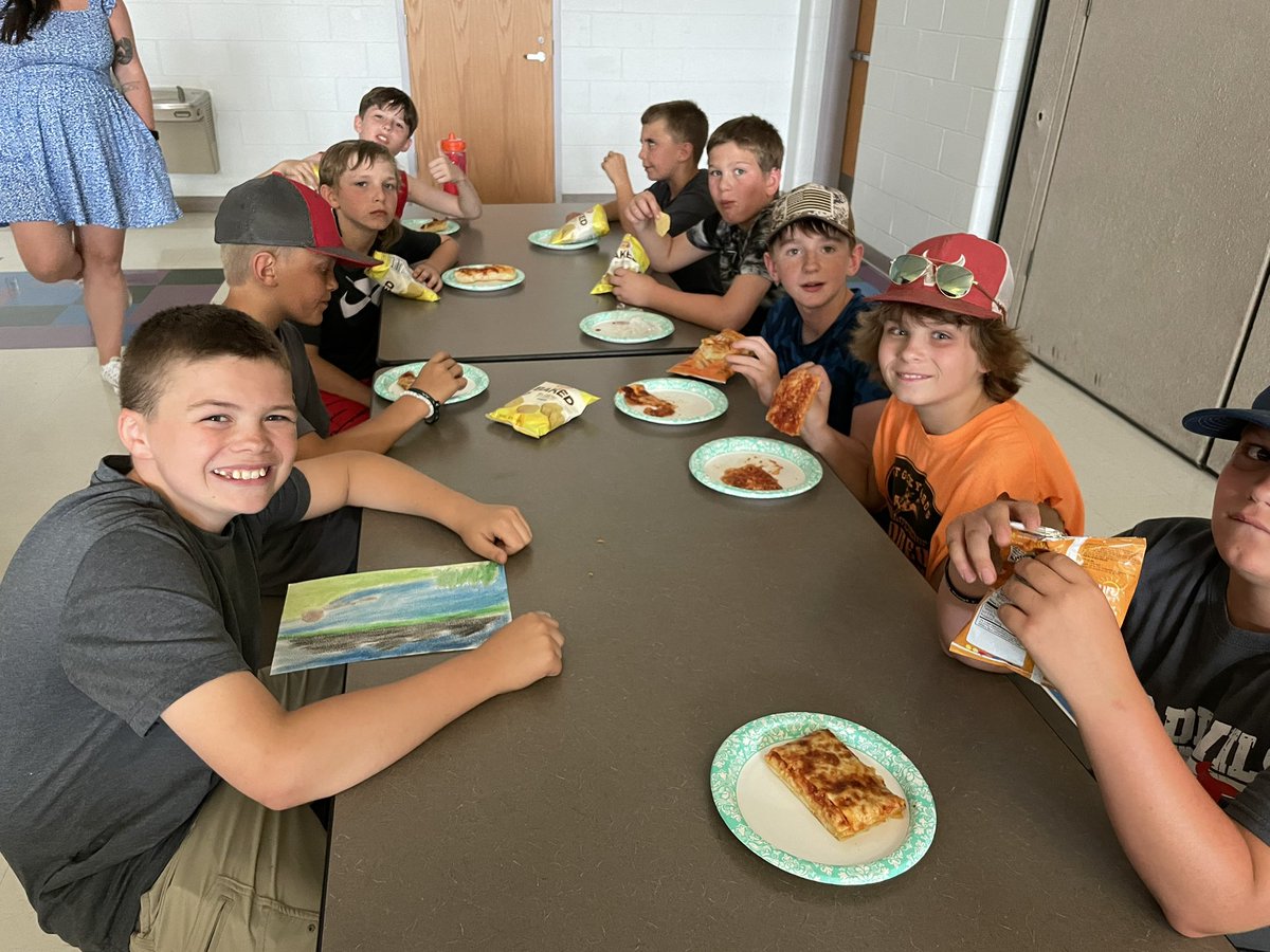 CSC end of the year pizza party! 🍕