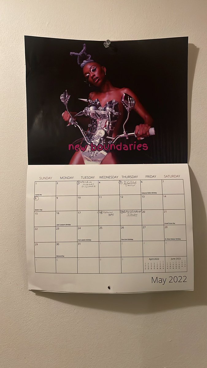 Dear Prez <a href="/JUNGLEPUSSY/">Miss Puss</a> please put out a new calendar cause I must admit I’ve been reusing this one just as monthly motivation at this point
