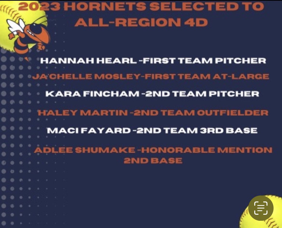 Thankful for my coaches and teammates who helped me achieve this honor! Congrats to all!! @jackie_magill @ritalynngilman @SoftballOchs @VirginiaOCElite