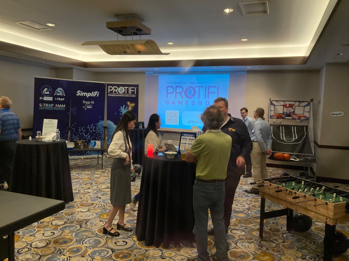 Come join our ProtiFi game show in hospitality suite 338! Win prizes, play games and just have fun!