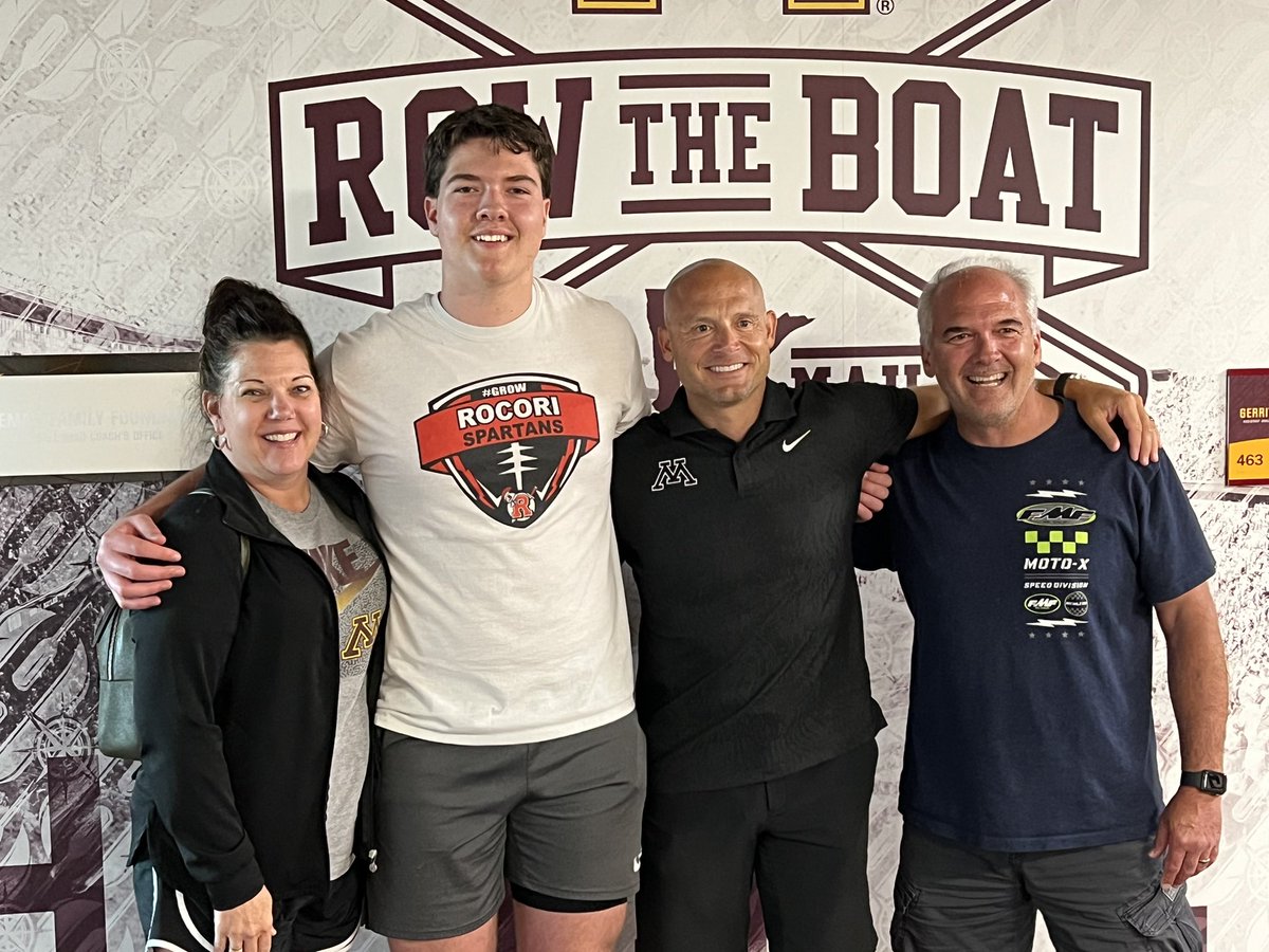 Andrew Trout (@andytrout13) on Twitter photo Had an elite time working with <a href="/Callybrian/">Brian Callahan</a> and <a href="/Coach_Fleck/">P.J. Fleck</a> at the University of Minnesota Big Man Camp. Had an elite time working with <a href="/Callybrian/">Brian Callahan</a> and <a href="/Coach_Fleck/">P.J. Fleck</a> at the University of Minnesota Big Man Camp.