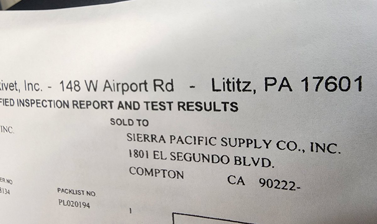 Just doing some late night airplane stuff, and did a little pause on this paperwork before realizing how I somehow heard the name Lititz, PA before. Ah, #smalltownmurder coming in the clutch again. 🤣
@MurderSmall @Jimmypisfunny @WhismanSucks