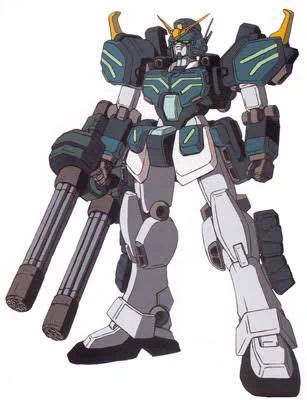 #エンドレスワルツやっぱりこの5機のデザインは今でも秀逸。広い面と細部のコントラスト、曲面と平面のメリハリ、素晴らしいプロポーション、ひと目で判る違いと共通性の両立、キャラクターメカデザインのお手本ですね。簡単には勝てないので何かしらスパイスが必要でした 