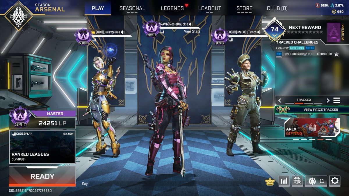 Could not have reached porble with a better squad. Love you two <3 <a href="/iMeiXO/">HVNR | iMeiXO ♡</a> <a href="/unicornpeewee/">Unicornpeewee</a>