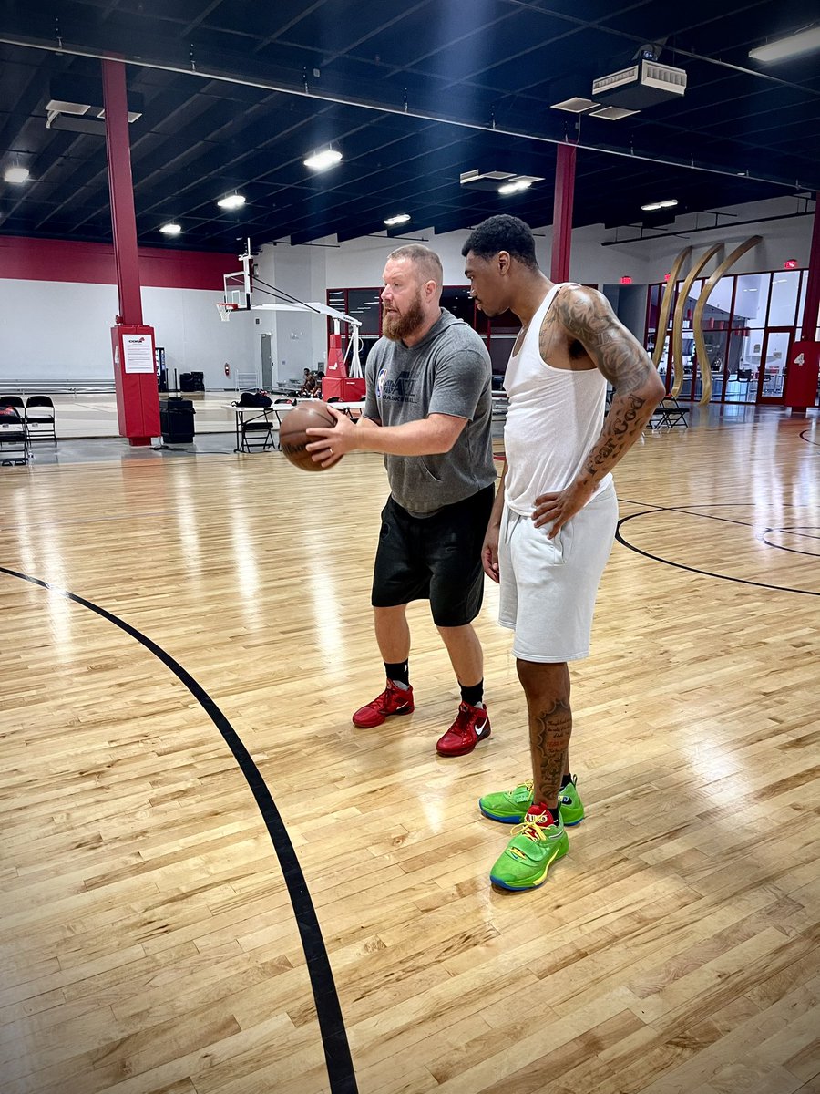 “The committed will endure the inconvenient in order to improve.”

Great few days in ATL with Iowa  PG <a href="/Saucy___T/">Tony Perkins</a>