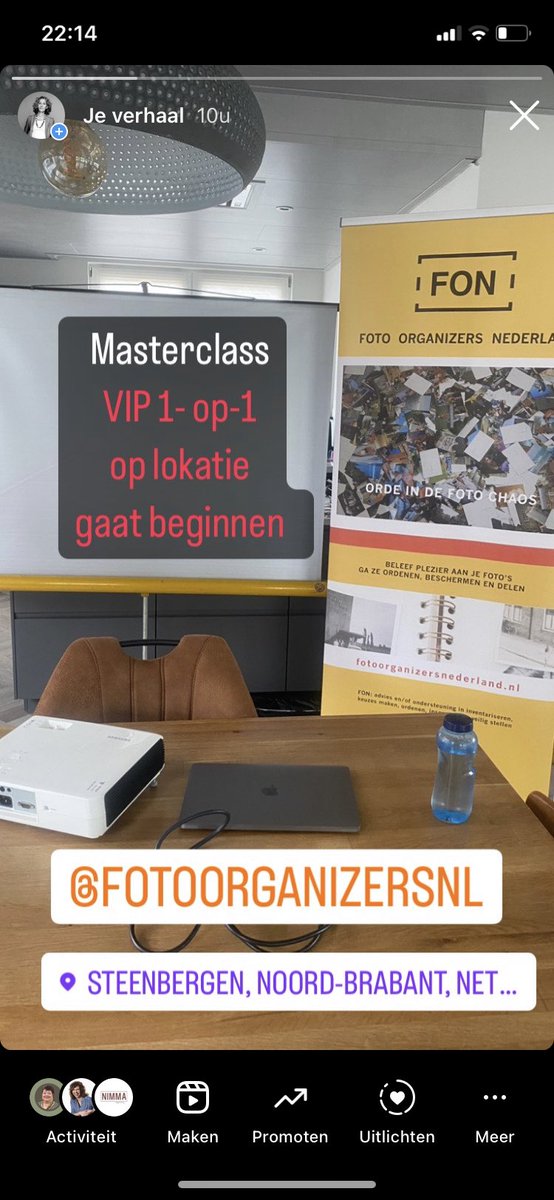 fotosoporde's tweet photo. Ditmaal werd de Masterclass op lokatie gegeven: FON komt ook aan huis indien gewenst!
#Masterclass #Fotoorganizing #Fon https://t.co/OFXtTZbohL