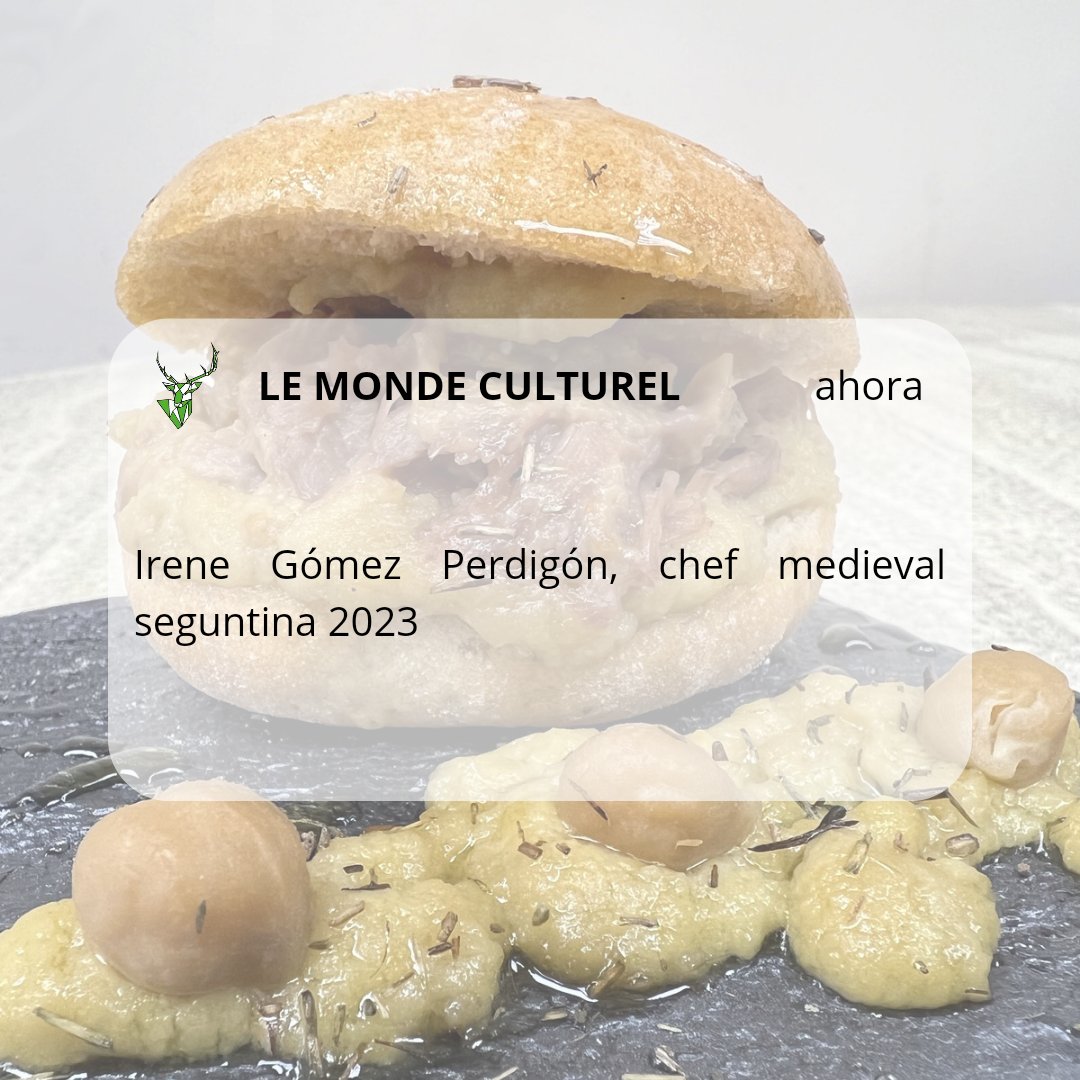 Ya disponible en tu revista digital #argataca #LeMondeCulturel... Irene Gómez Perdigón, chef medieval seguntina 2023 

argataca.blogspot.com/2023/06/irene-…     

#chef #medieval #irenegomezperdigon #Siguenza #clm #Guadalajara #Paradores