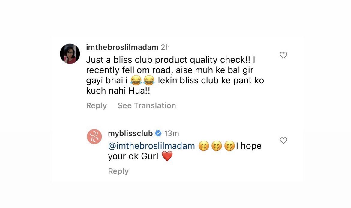 Just another day in our lives, saving women from the treacherous potholes on Indian roads - @myblissclub 🦸‍♀️