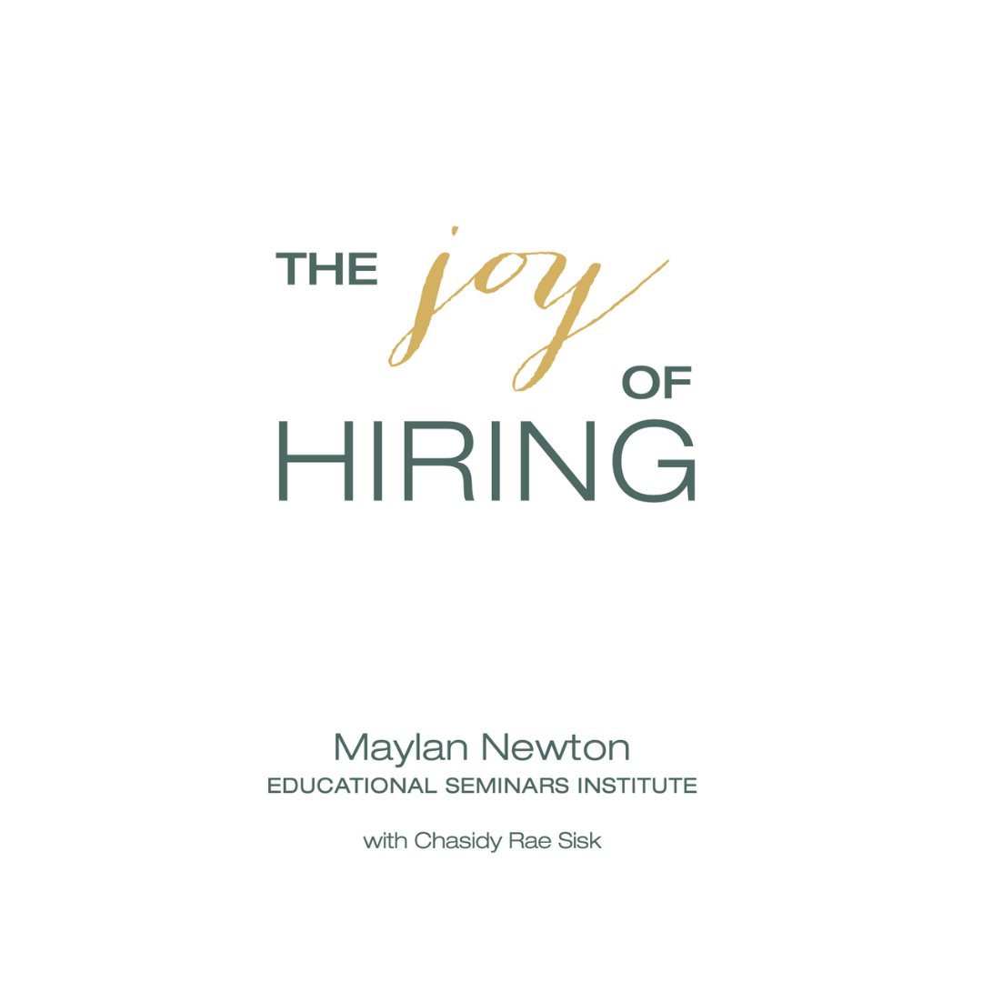 esiseminars's tweet photo. If you are struggling to find the right people for your shop, be sure to pick up your copy of The Joy of Hiring today!
https://t.co/yQUjmLvbn7 https://t.co/YD7yo540Gt