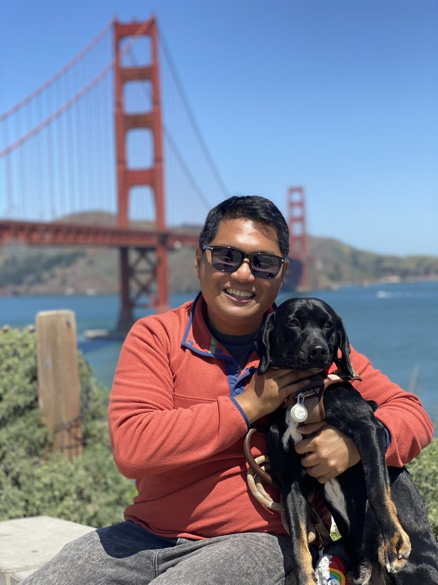 jp_oliveria's tweet photo. - I'm JP Oliveria (he/him) #PrideMonth
- I'm a biomarker scientist focused on lung diseases and dabble in neuroscience
- I'm a foodie, love cooking and travel, play clarinet in a local band, and love my dog #Keroberos
- Random fact: I've watched @GreysABC and Gilmore Girls >10x https://t.co/yrD7ozACzp