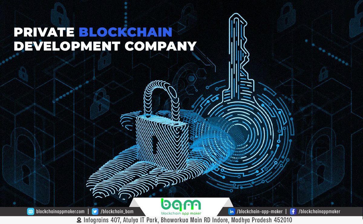 Blockchain_BAM's tweet image. 🔒💼 Unlock the power of Private Blockchain with our expert development services! 💪🌐 Transform your business with enhanced security and transparency. Contact us today to discuss your project. #PrivateBlockchain #DataSecurity #BlockchainSolutions #TransformYourBusiness