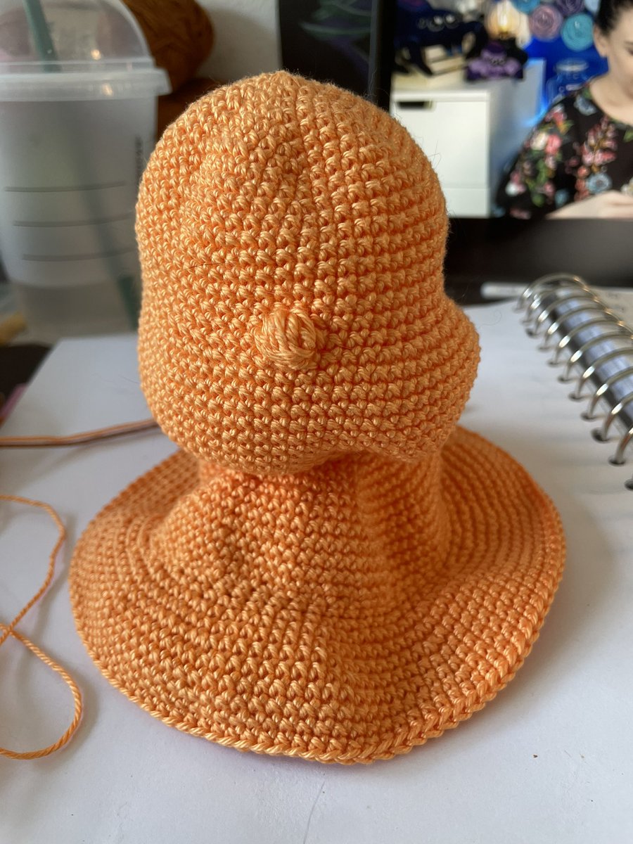 My current project is a buddha, also for my friend and his wife
#crochet #crocheting #Buddha #crochetaddict #Ilovecrochet