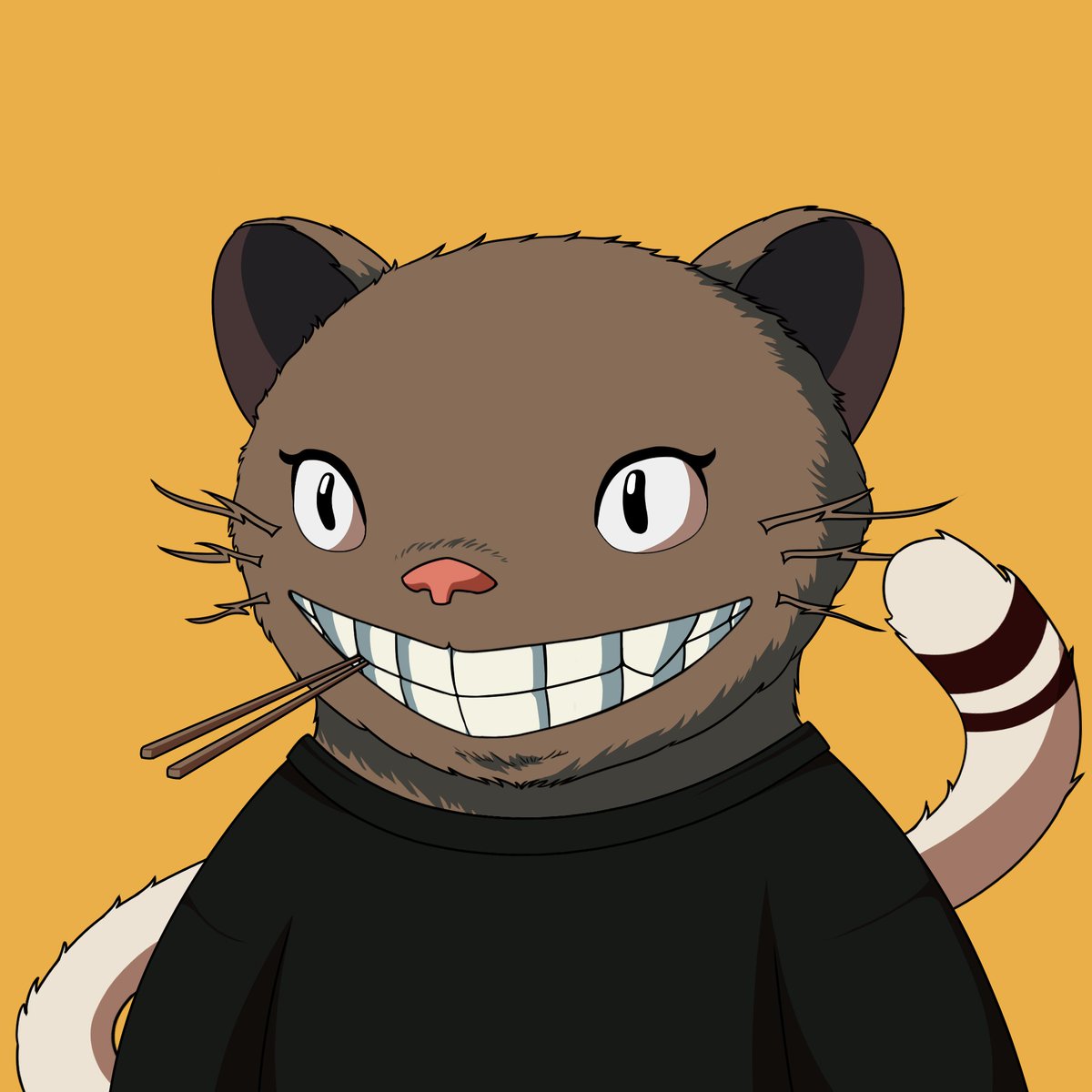 NinjaRyan8's tweet image. The real flex is seeing your Kitaro's tail :) Where my #tailgang brothers at?