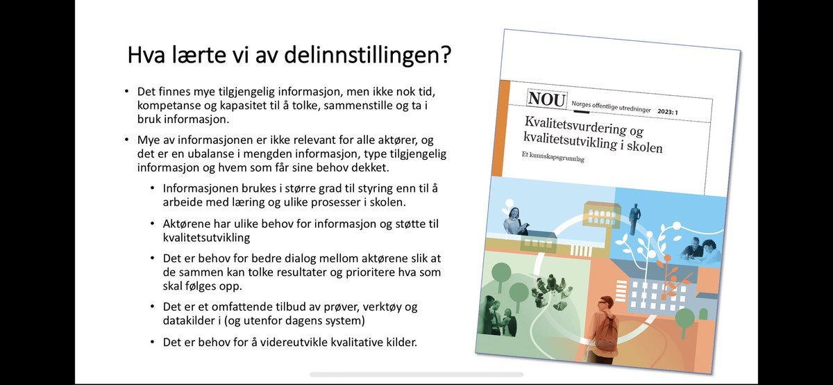 Tine S. Prøitz (@tsproitz) on Twitter photo I dag arrangerer #kvalitetsutviklingsutvalget innspillskonferanse. Alle innlegg streames, vi starter kl 10:00 lenke til program og stream finner du her: kvalitetsutviklingsutvalget.no/2023/05/15/utv…
Dette blir spennende! I dag arrangerer #kvalitetsutviklingsutvalget innspillskonferanse. Alle innlegg streames, vi starter kl 10:00 lenke til program og stream finner du her: kvalitetsutviklingsutvalget.no/2023/05/15/utv…
Dette blir spennende!