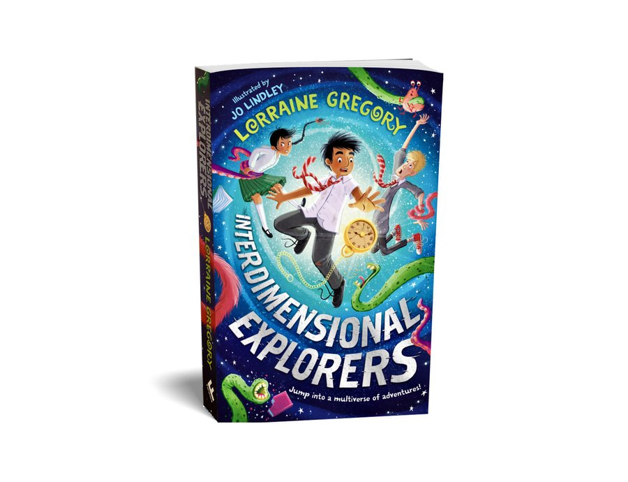 And looking forward to picking up a copy of this spacey middle grade adventure by birthday bud @authorontheedge. I loved Lorraine's previous books and can't wait to get stuck in. #Interdimensionalexplorers