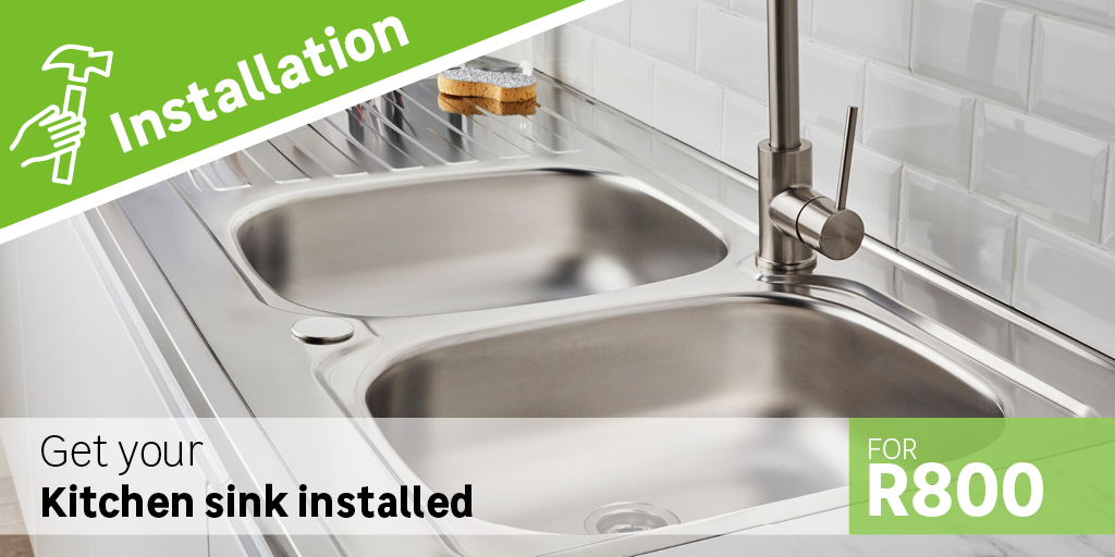 LeroyMerlinSA1's tweet image. Kitchen installation made easy! 🥳 Get your sink installed now at a standard fee. 🤩 Add it to your purchase online or in-store! bit.ly/3OQPWcL #KitchenInstallation #KitchenSink #EasyInstallation #HappyCustomers
Ts &amp;amp; Cs apply.