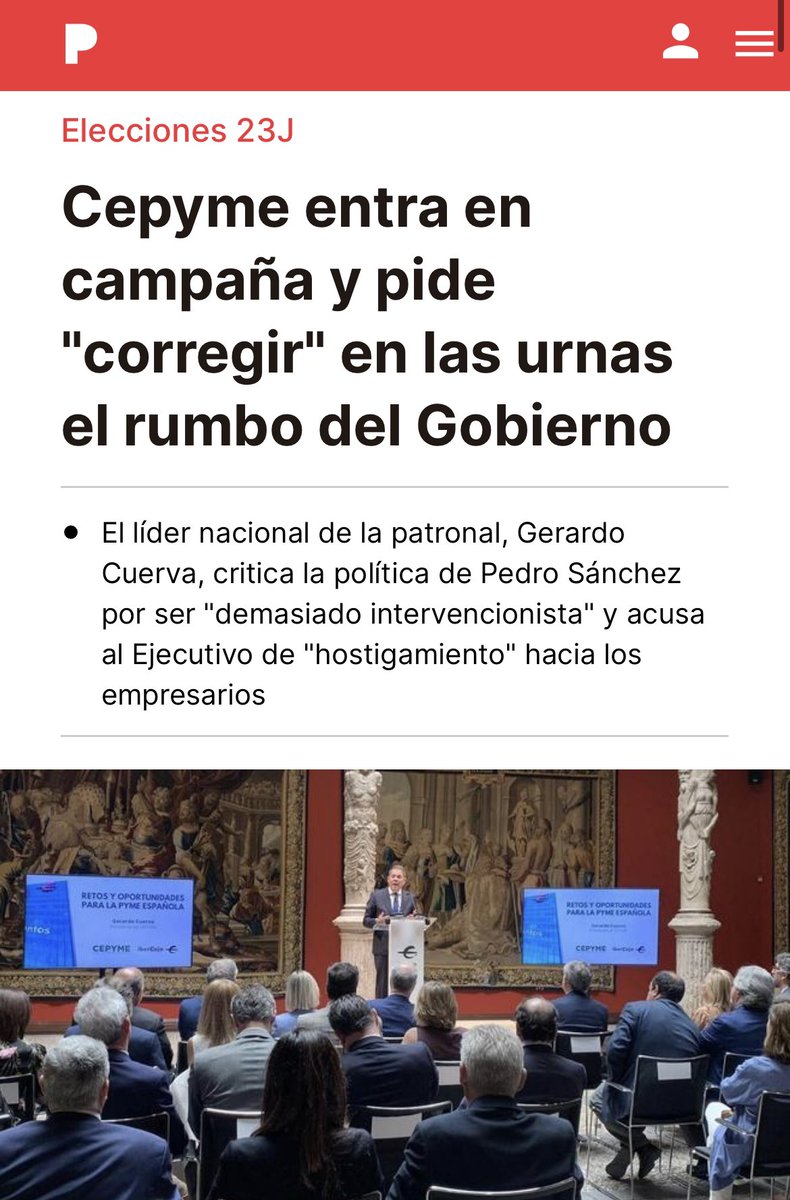 Las derechas se movilizan.
🔵La derecha política, la mediática, la judicial y la empresarial, se organizan para impedir  
🔴la redistribución de la riqueza, de la justicia social, de los derechos laborales, de unas pensiones dignas, de la igualdad… en definitiva, del socialismo.
