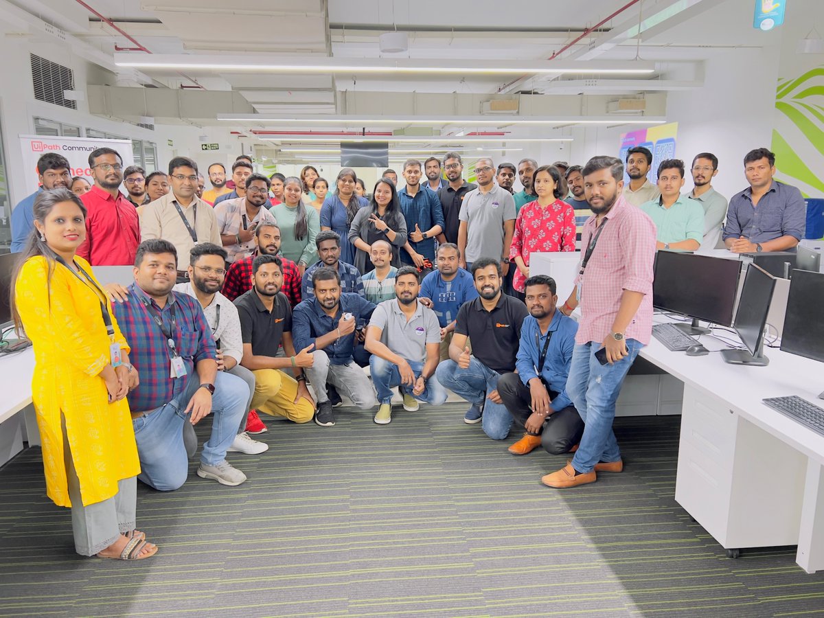BISGlobal's tweet photo. BIS Conducted UiPath Community Event on June 3 on topic

"Revolutionize Your Automation Journey with the convergence of  UIPath Studio Web and Chatgpt" - Part 2

#bis #healthcare #ui #ux #automation #event #revolution #RCM https://t.co/EvfSdzEATU