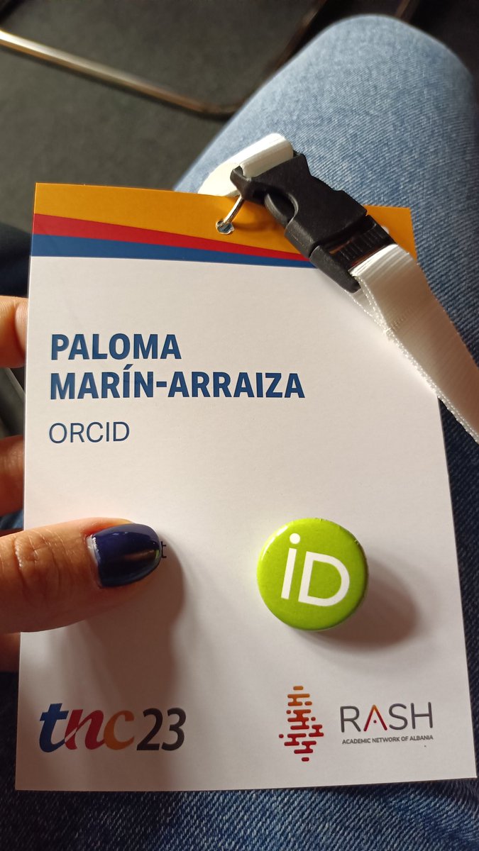 Ready to go! Newbie at #TNC23. 🤩
Don't miss the lightning talk later today about @ORCID_Org 's Global Participation Fund.
#openinfrastructure
#CommunitiesOfPractice