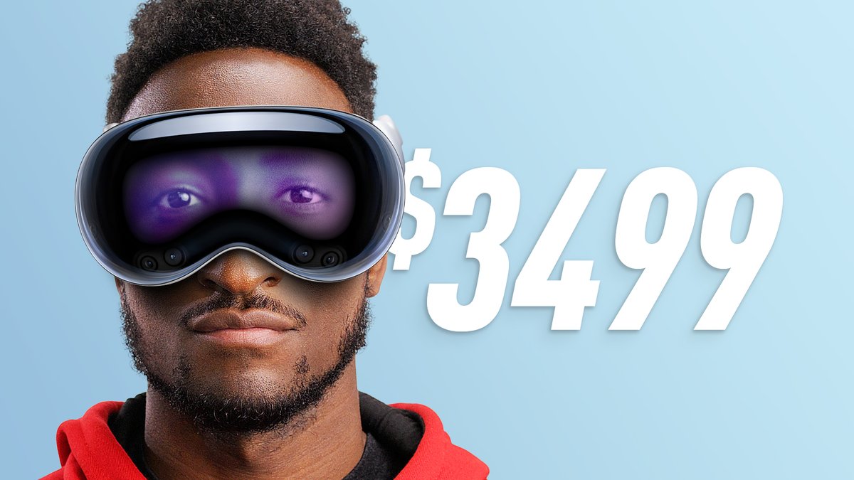 NEW VIDEO - I got to try Apple Vision Pro and ask a ton of questions! Here is everything you need to know (for now) about Apple's new $3500 VR headset: youtu.be/OFvXuyITwBI