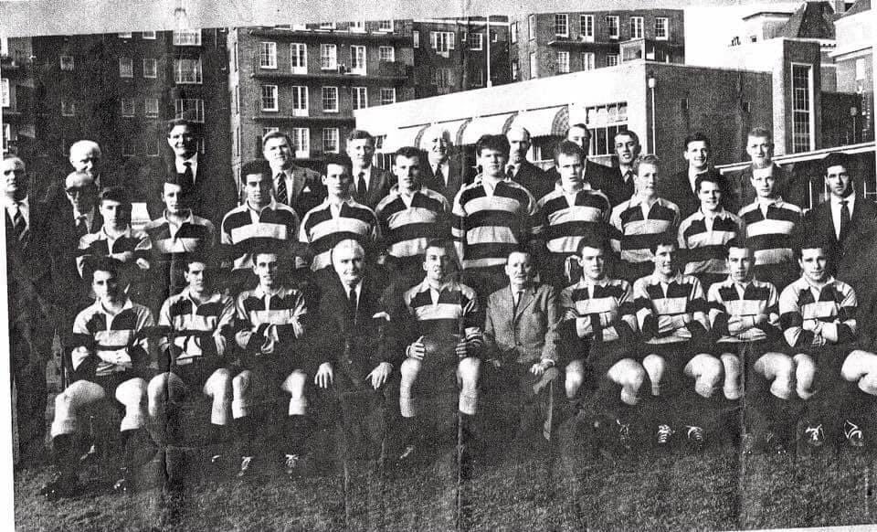 Cardiff Youth 1962. Me and Robbo middle back row. Peter Thomas 4th in from the left back row. Peter became Chairman and benefactor of the club for over 20years, sadly Peter Past away in March, greatly missed. <a href="/Cardiff_RFC/">Cardiffrfc</a> <a href="/WelshRugbyUnion/">Welsh Rugby Union 🏴󠁧󠁢󠁷󠁬󠁳󠁿</a> <a href="/WalesRugbyL/">Wales Rugby League</a>