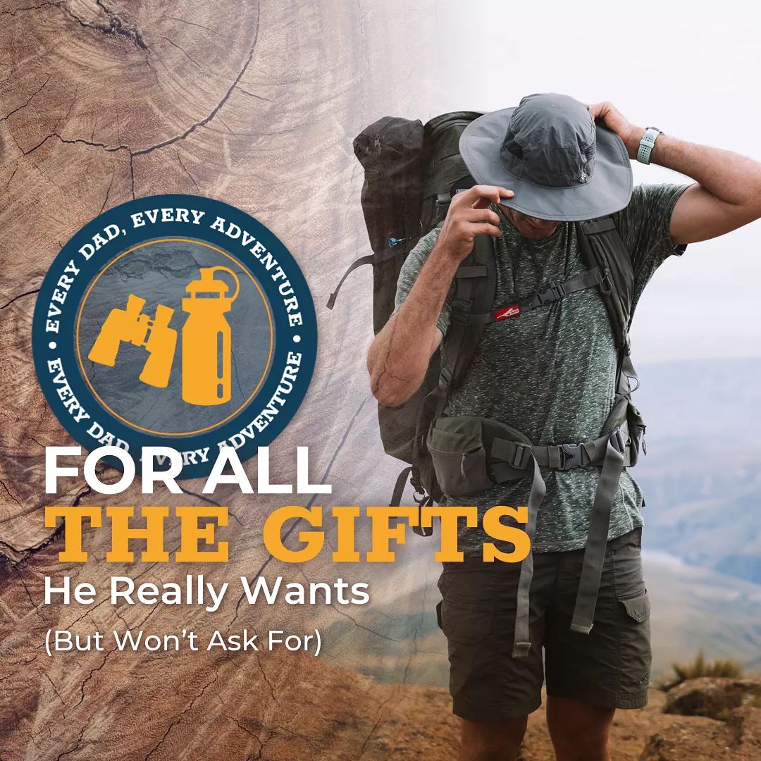 Spoil Dad with all the gifts he really wants this Father's Day!

Surprise him with apparel, footwear, gadgets, cooking gear, and more from #OutdoorWarehouse. PLUS, to make it extra special, get FREE engraving on gifts bought in-store.