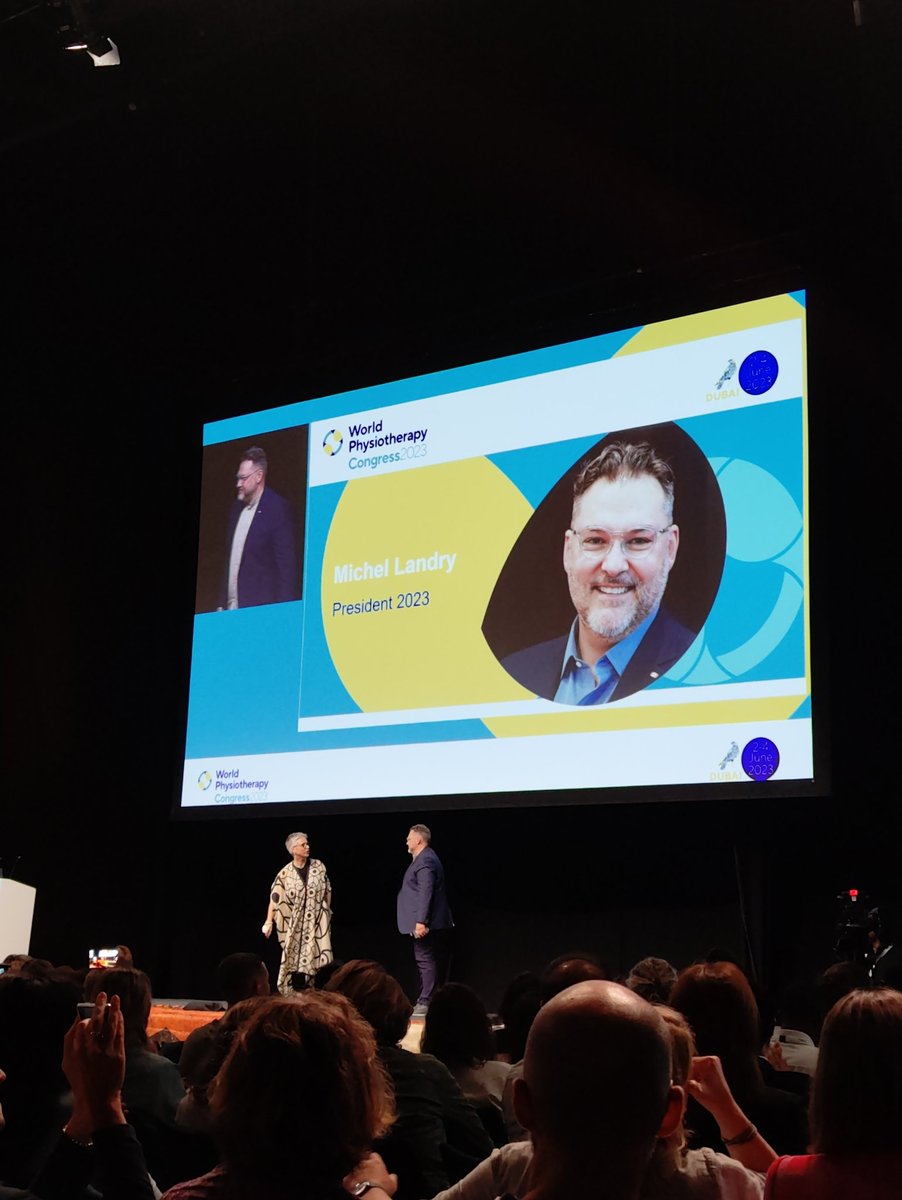 Adrien Pallot (@adrienpallot) on Twitter photo Congrès <a href="/WorldPhysio1951/">World Physiotherapy</a> fini. Des sessions + courtes ont permis optimisation d'apprentissage et + place pour le networking. Les thèmes d'inclusion, de diversité, de globalisation, ... ont été prépondérant. Le switch sur la recherche inductive aussi. Bravo !
Frenchies were here! Congrès <a href="/WorldPhysio1951/">World Physiotherapy</a> fini. Des sessions + courtes ont permis optimisation d'apprentissage et + place pour le networking. Les thèmes d'inclusion, de diversité, de globalisation, ... ont été prépondérant. Le switch sur la recherche inductive aussi. Bravo !
Frenchies were here!