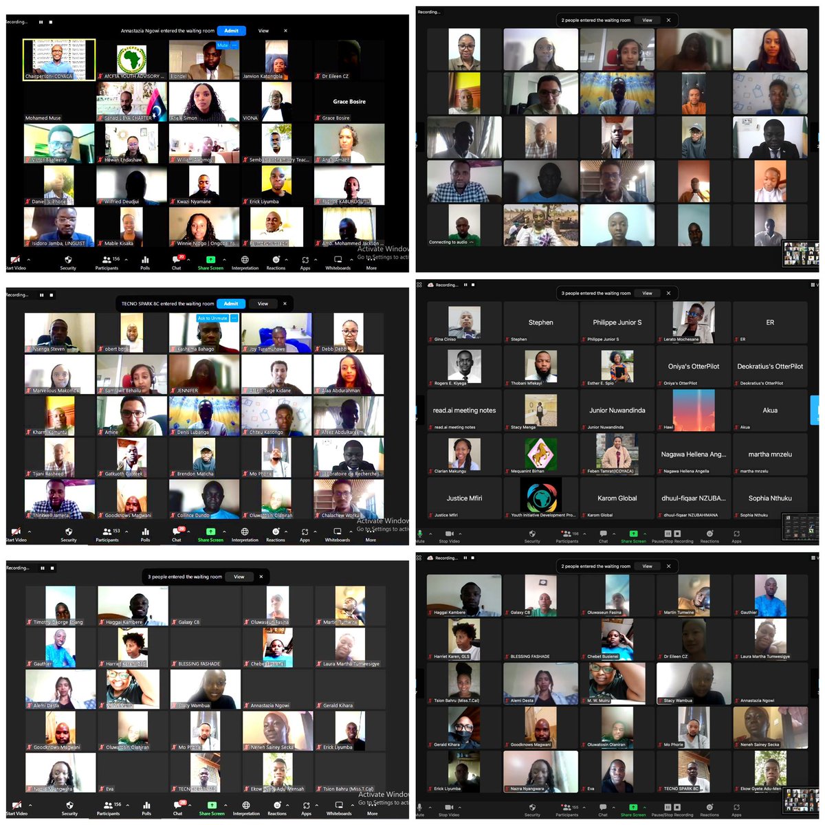 Emolot_AD's tweet photo. Delighted to have Chaired @ICOYACA’s Virtual ExtraOrdinary GA! 🌍
695 Council Members attended & here are some of the decisions:
✅ Approval of Leadership Structure.
✅ Confirmation of Acting Positions
✅ Discussion on upcoming #AfCFTA Youth Symposium
@AfCFTA @AUYouthProgram https://t.co/n9N8z9Avz1