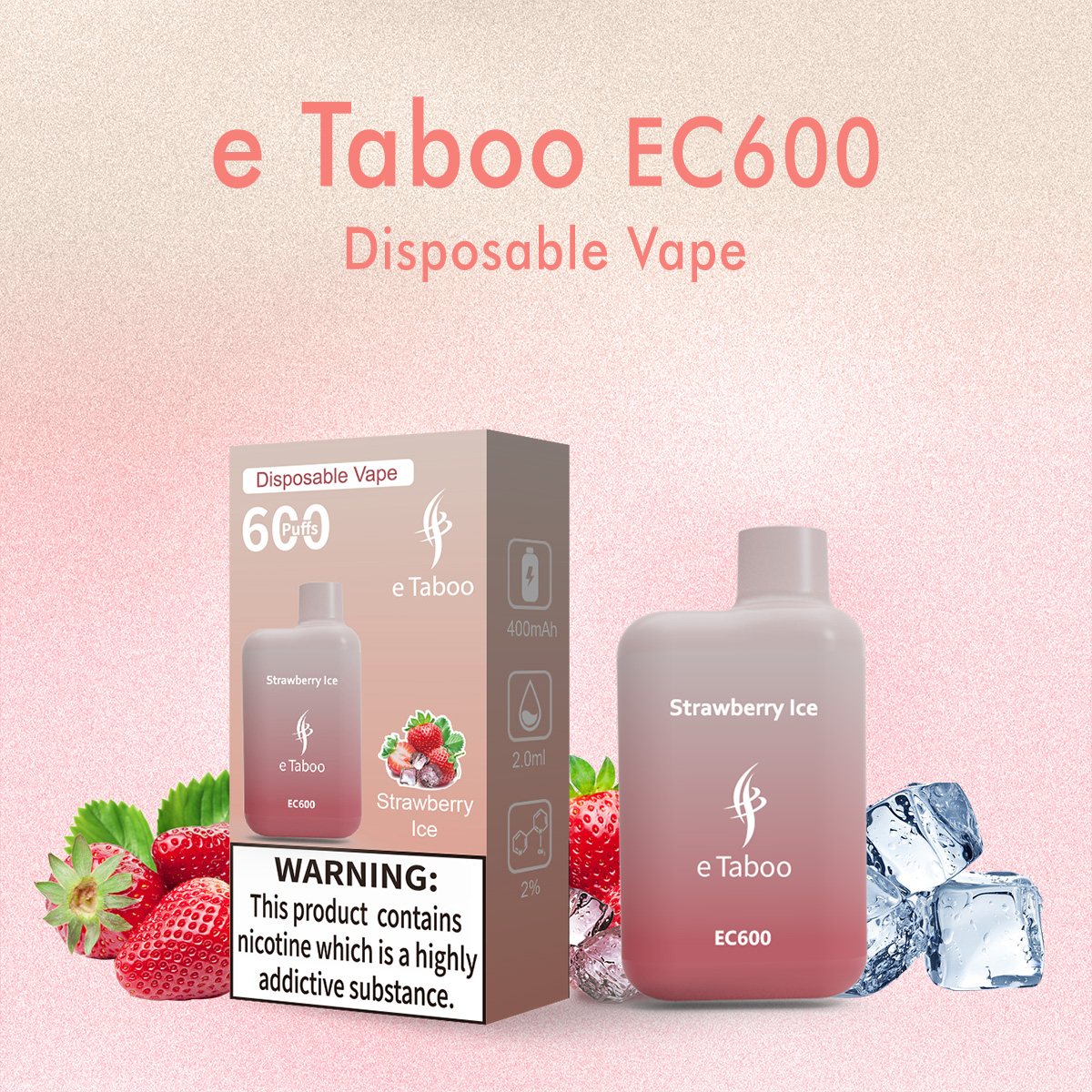 eTaboo EC600 disposable vape box. 600 puffs. OEM/ODM is available. High quality with great taste.
Factory direct wholesale.
More info: etaboo.net
PM for price.
#etaboovape #vape #disposablevape #puff #ecig #vapebox #vapor #vaporizer #vapecartridge #vapebar #600puff