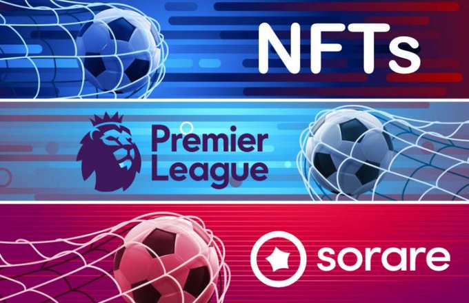 #sorare is a fantasy #football trading card game on the #Ethereum #blockchain .Players collect/buy trading cards to compete in weekly competitions.  Players own the #NFT cards they have collected and can sell them to other players on #NFTmarketplaces