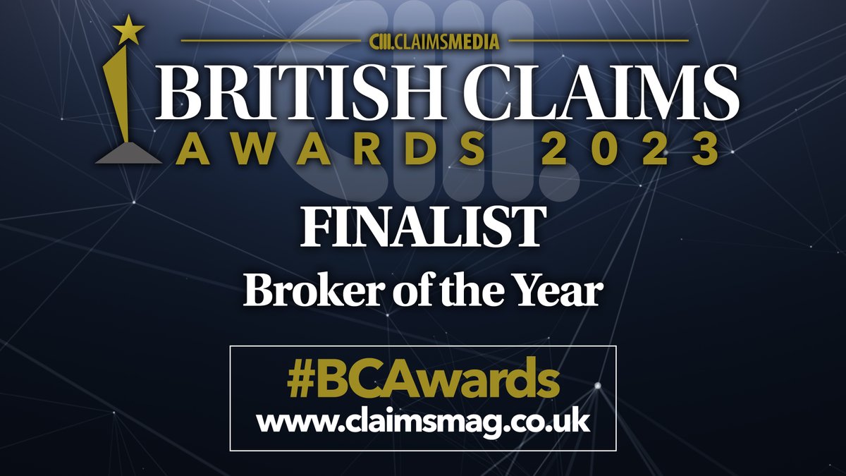 We’ve been nominated as ‘Broker of the Year’ at the British Claims Awards 2023!

Tune in later this week to find out how we did and see photos of the team in action at the award ceremony!

#britishclaimsawards #bca #awards #brokeroftheyear