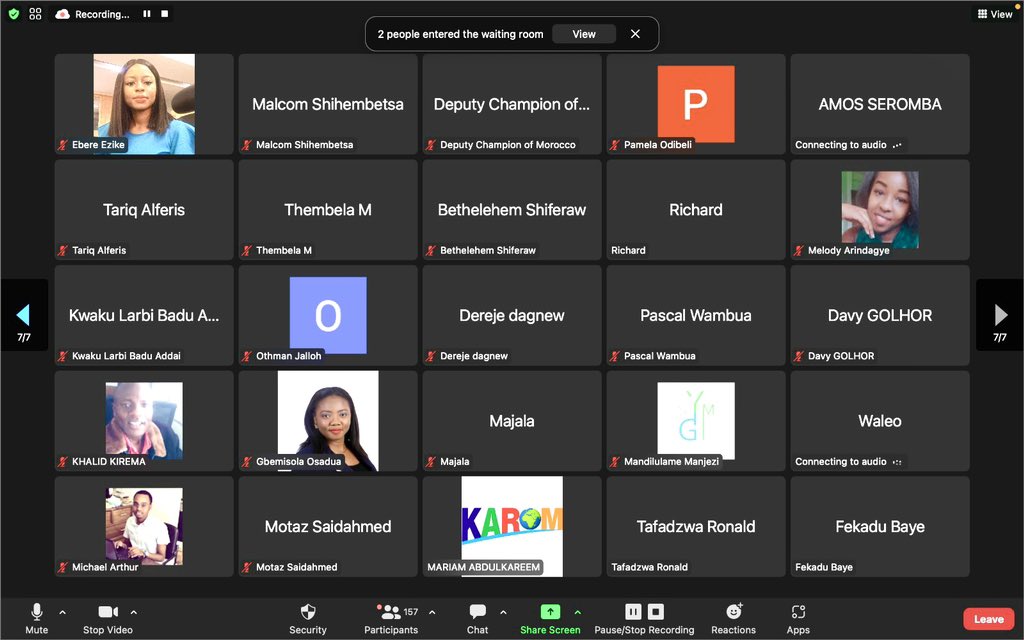 I extend my heartfelt appreciation to all Council members for their active participation &amp; valuable input during the meeting. Together, we are shaping a brighter future for African Youth! 🫡🌍. 
@AU_YouthEnvoy <a href="/UNYouthEnvoy/">UN Youth Envoy</a>