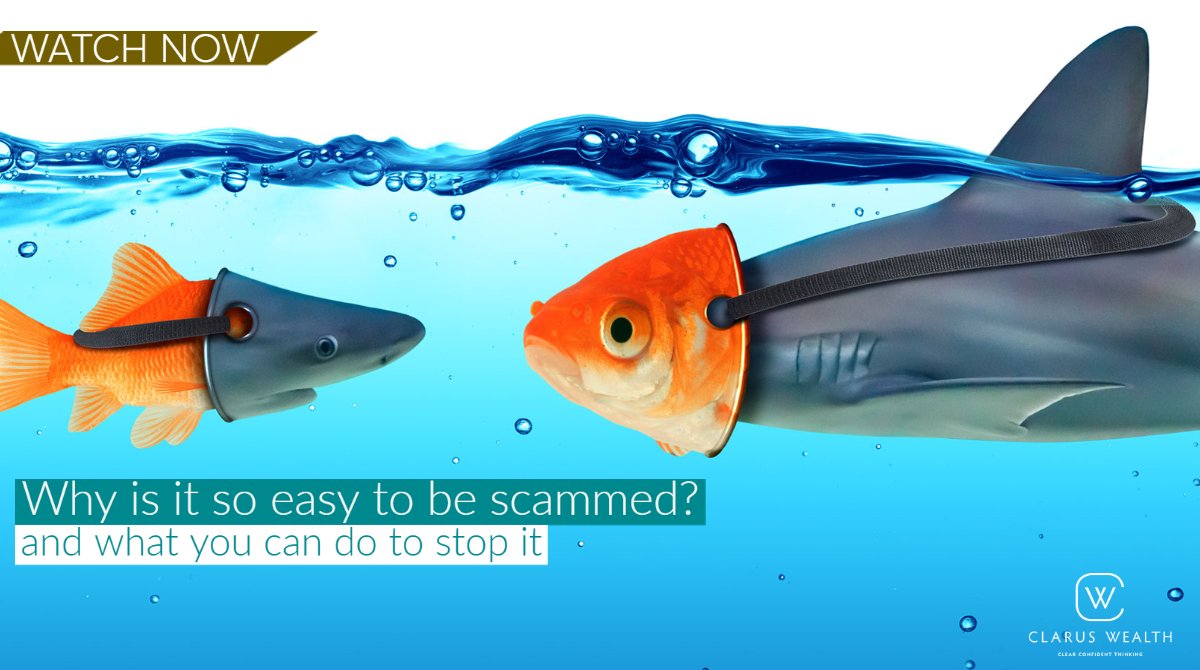 Why are we so easily scammed? Join Simon in our latest webinar discussing all things Scam related and what you can do to protect yourself from scammers.
bit.ly/3oqhJGd