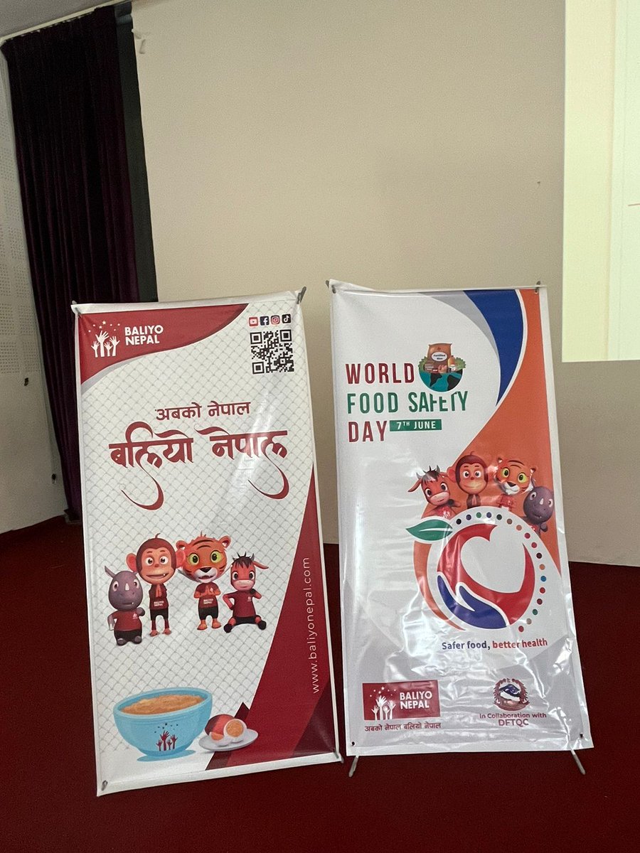 baliyonepal's tweet photo. Celebrating World Food Safety week  2023 with Genius School family !! 
#AbaKoNepalBaliyoNepal #baliyonepal #WorldFoodSafetyDay #food #nutrition #bnni #GeniusSchool #fypシ゚viral #fypシ
@atul616 https://t.co/pwWK5Oq4tF