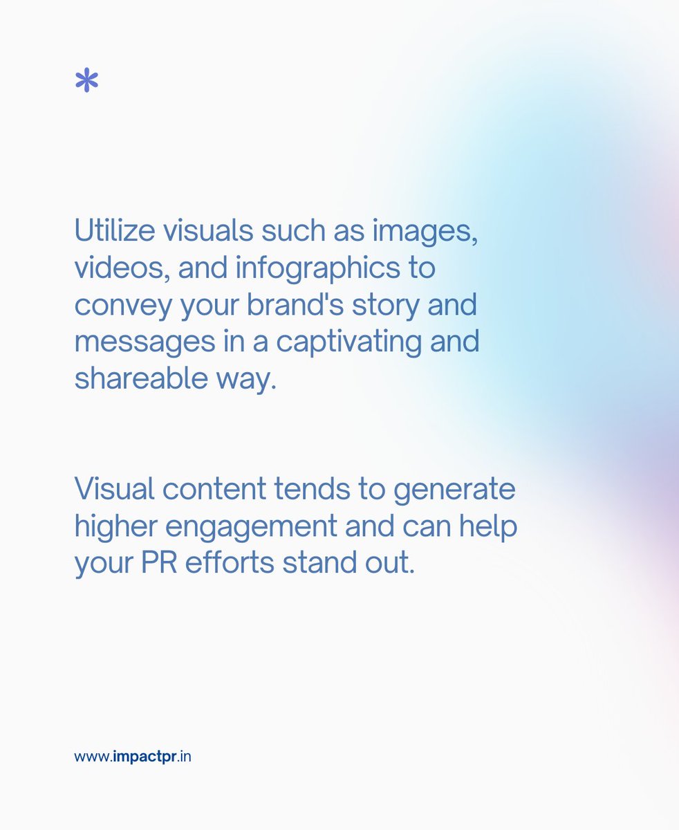 Embrace Visual Storytelling!!
Swipe to know more about it.
.
.
.
.
.
.
.
.
#pr #publicistindia #publicrelationsindia #prcompany #prindia #business #grow #growth #businessgrowth #impact #impactpr #branding #brand #visual #visualstorytelling #visualstory #visualstoryteller