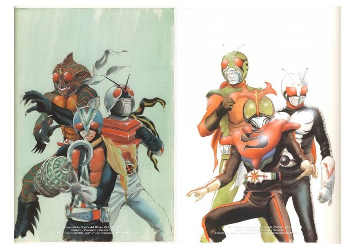 In the hands of Kenichi Muraeda, he's able to turn the Kamen Rider