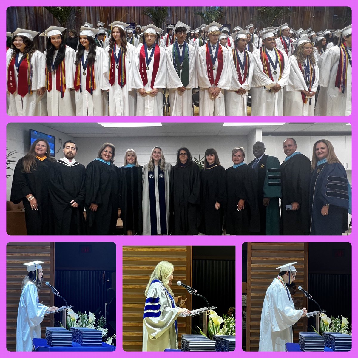 MDCPSCentral's tweet image. Congratulations to the 2023 Graduating Class from ⁦@ispaatgables⁩.Dedication  and perseverance have brought you to this academic milestone today! Continue to move mountains! ⁦@SuptDotres⁩ ⁦@MDCPS⁩ ⁦@MJSeniorHigh⁩ #CROTheHeartOfItAll #Mdcpsgrad