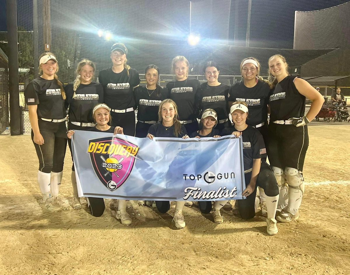 Athletics jendro (@brianjendro) on Twitter photo Congratulations to this amazing team !! Athletics Jendro Winchester on finishing runner up At the Top Gun Tournament . This 16 team is
Loaded with Studs . Plan on seeing more championship Games in the future !! <a href="/ExtraInningSB/">EXTRA INNING SOFTBALL</a> <a href="/Los_Stuff/">Carlos Arias</a> <a href="/QrRecruiter/">QR RECRUITER</a> Congratulations to this amazing team !! Athletics Jendro Winchester on finishing runner up At the Top Gun Tournament . This 16 team is
Loaded with Studs . Plan on seeing more championship Games in the future !! <a href="/ExtraInningSB/">EXTRA INNING SOFTBALL</a> <a href="/Los_Stuff/">Carlos Arias</a> <a href="/QrRecruiter/">QR RECRUITER</a>
