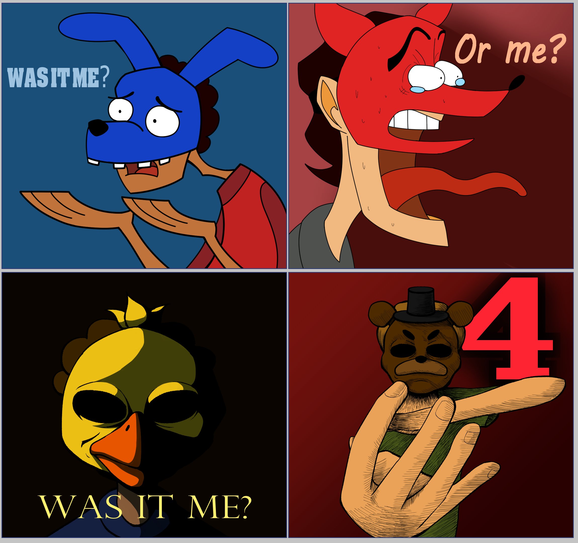 Which FNaF 4 Bully likes you :o