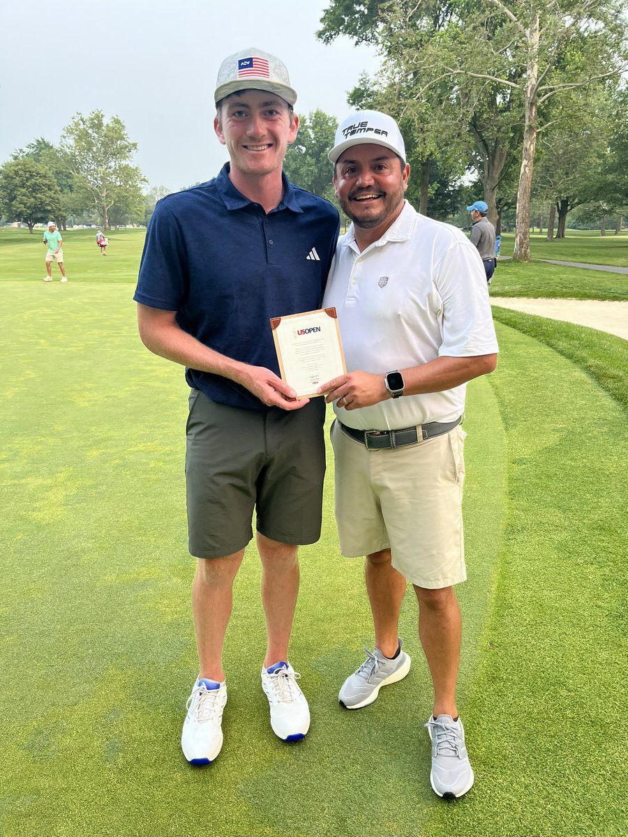 I’ve watched @NickDunlap62 do some pretty special things with a golf club in his hand the past 10 years. Today was no different. So damn proud of him! US Open bound!!! @AlabamaMGolf @TaylorMadeGolf @adidasUS @truetempergolf @Wealthspire @Hoovertoyota