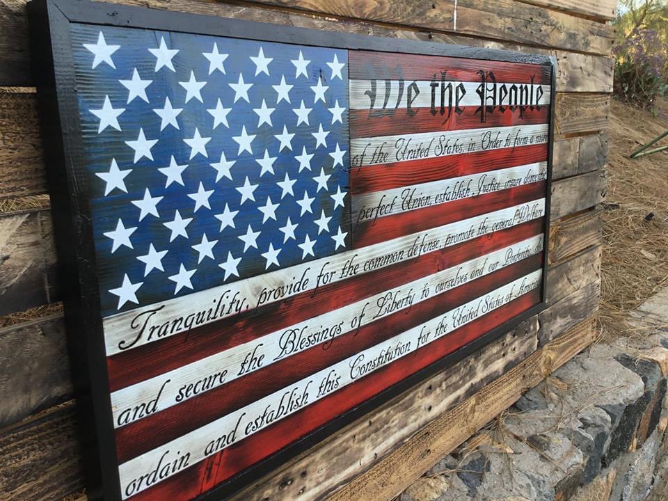 Go visit our friends at Your American Flag Store for 100% handcrafted custom wooden flags. 

youramericanflagstore.com