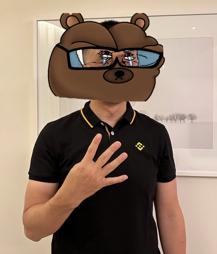 Based_Pleb's tweet photo. . @cz_binance yesterday vs today $bobo $bnb #kekverse https://t.co/QyKgPFCQZE
