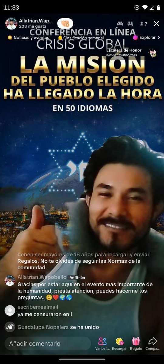 SociedaCreativa's tweet photo. 🔥 Nuestros #participantes están #transmitiendo #envivo en #TikTok y ¡#difundiendo la información sobre la Sociedad Creativa #atodoelmundo! #GlobalCrisis #binance
#bitcoin #CoronaCapital #DiaMundialDelMedioAmbiente #Quito #VisionPro https://t.co/06iBuhxrhS
