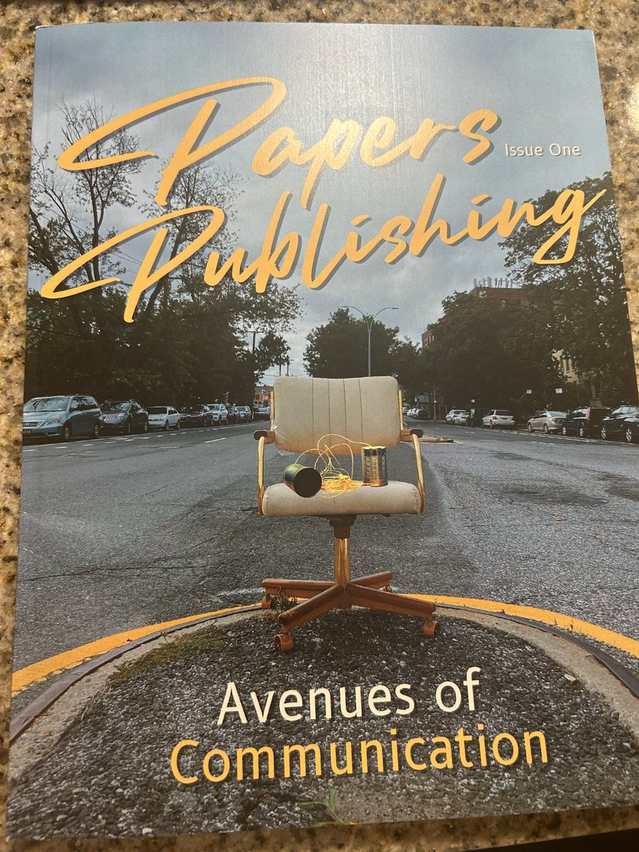 carriganak's tweet photo. Got my print copy of @PapersPub so I can read my poem “Can We Talk?” from the comfort of my couch. https://t.co/V50K1viDP4