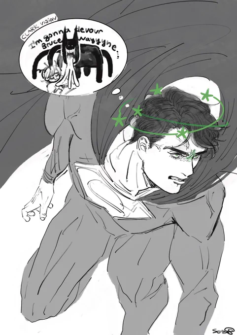 His Deep Desire (1/13) Battinson #superbat   Clark got lego-brainwashed like Bruce was previously. But something is not the same.