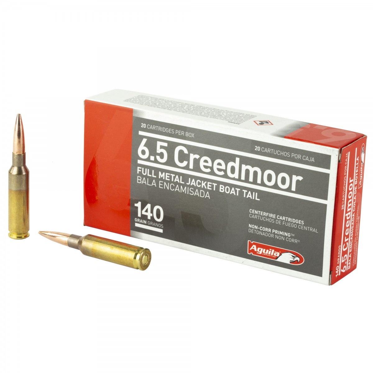 Aguila 140gr 6.5 Creedmoor for $1/rd currently here: mrgunsngear.org/3EHXbxA

#65Day #65creedmoor