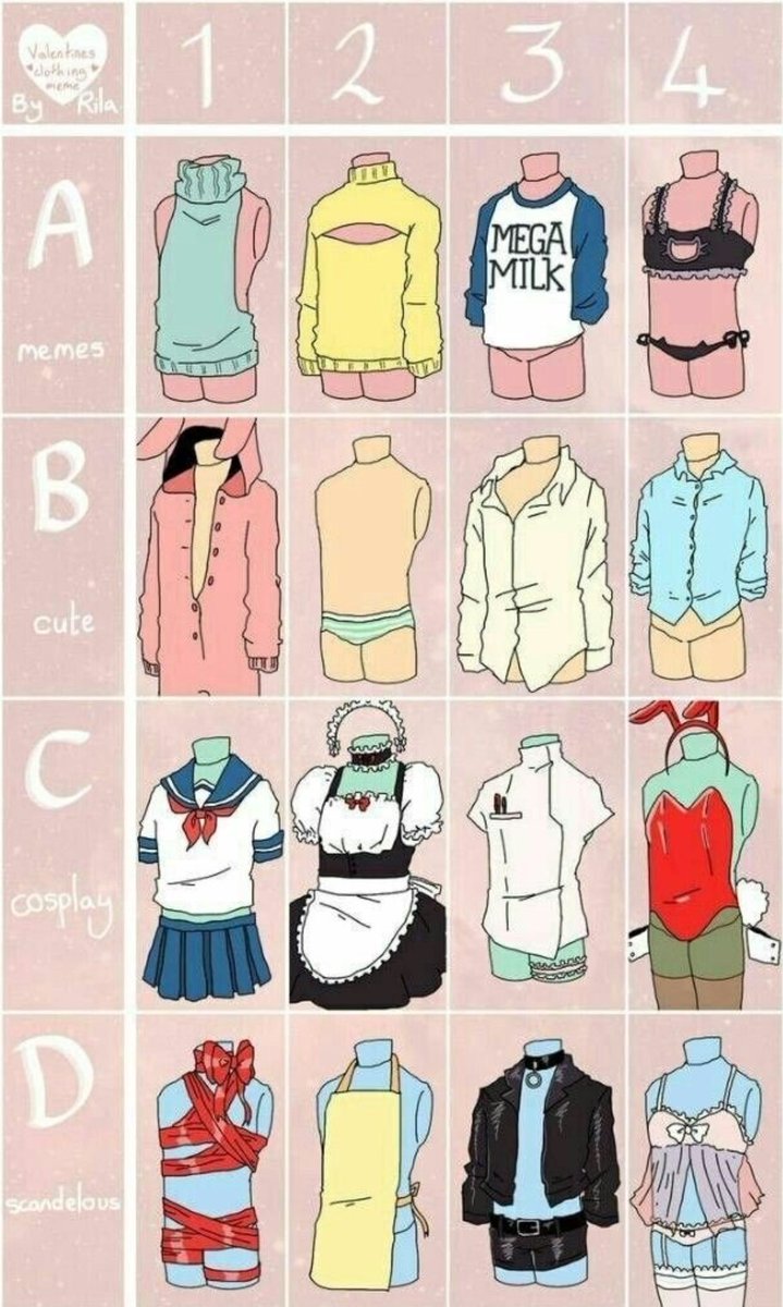 _ivy_here_'s tweet photo. Which one should i wear~ https://t.co/rZt5Pw7QKd