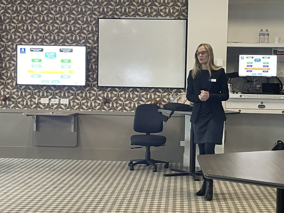 <a href="/GrangerCL/">Professor Catherine Granger</a> presenting on our <a href="/PhysioUnimelb/">Physiotherapy UniMelb</a> near-peer simulation project at the <a href="/UniMelb/">University of Melbourne</a> Teaching and Learning Conference! <a href="/selina_parry/">A/Prof Selina Parry</a> <a href="/MemoForSpring/">Karen Donald</a> <a href="/jenny_mcginley/">Prof Jenny McGinley</a> <a href="/AidenDPT/">Aiden Lee</a> <a href="/NatFiniPhysio/">Natalie Fini</a>