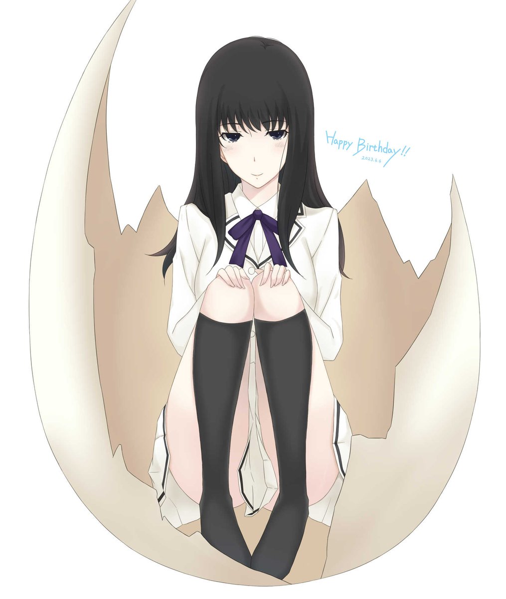 _satsuki516's tweet image. 冬子誕生日おめでとう
#イノグレ #殻ノ少女