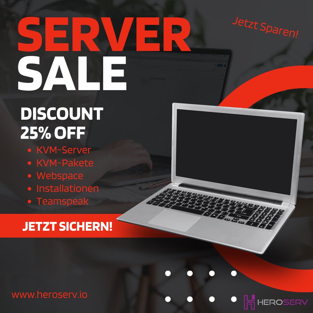 HeroServ tweet media